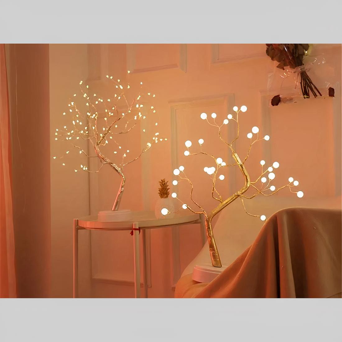 Lampe de chevet tactile arbre de vie à LED – Image 2