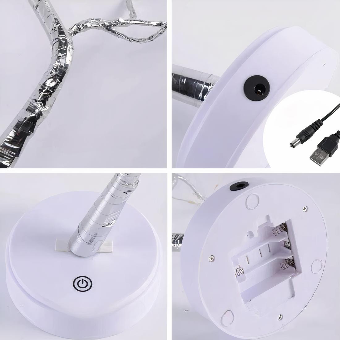 Lampe de chevet tactile arbre de vie à LED – Image 10