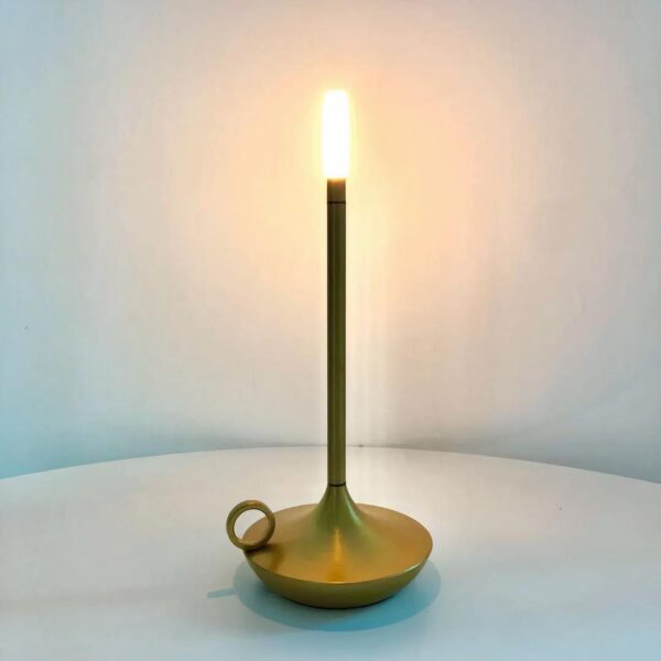 Lampe de chevet tactile et rechargeable style bougeoir