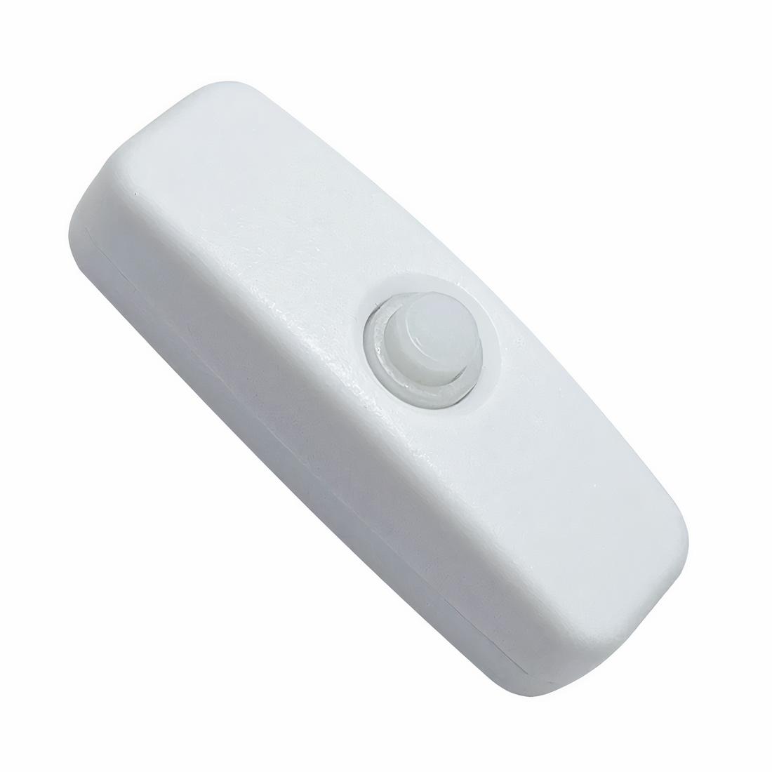 4 Interrupteurs Lampe Chevet Bi-Polaires - Interrupteur à Bascule Noir, 2A 250V, Pour Cordons Luminaires