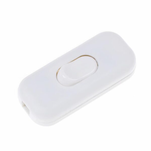Interrupteur lampe de chevet blanc