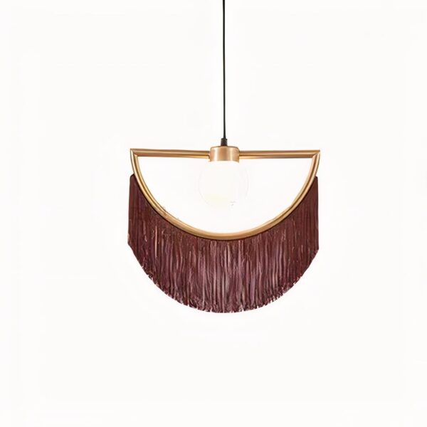 Lampe de chevet bohème à suspendre