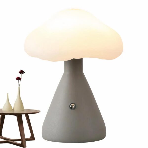 Lampe rechargeable à LED forme champignon