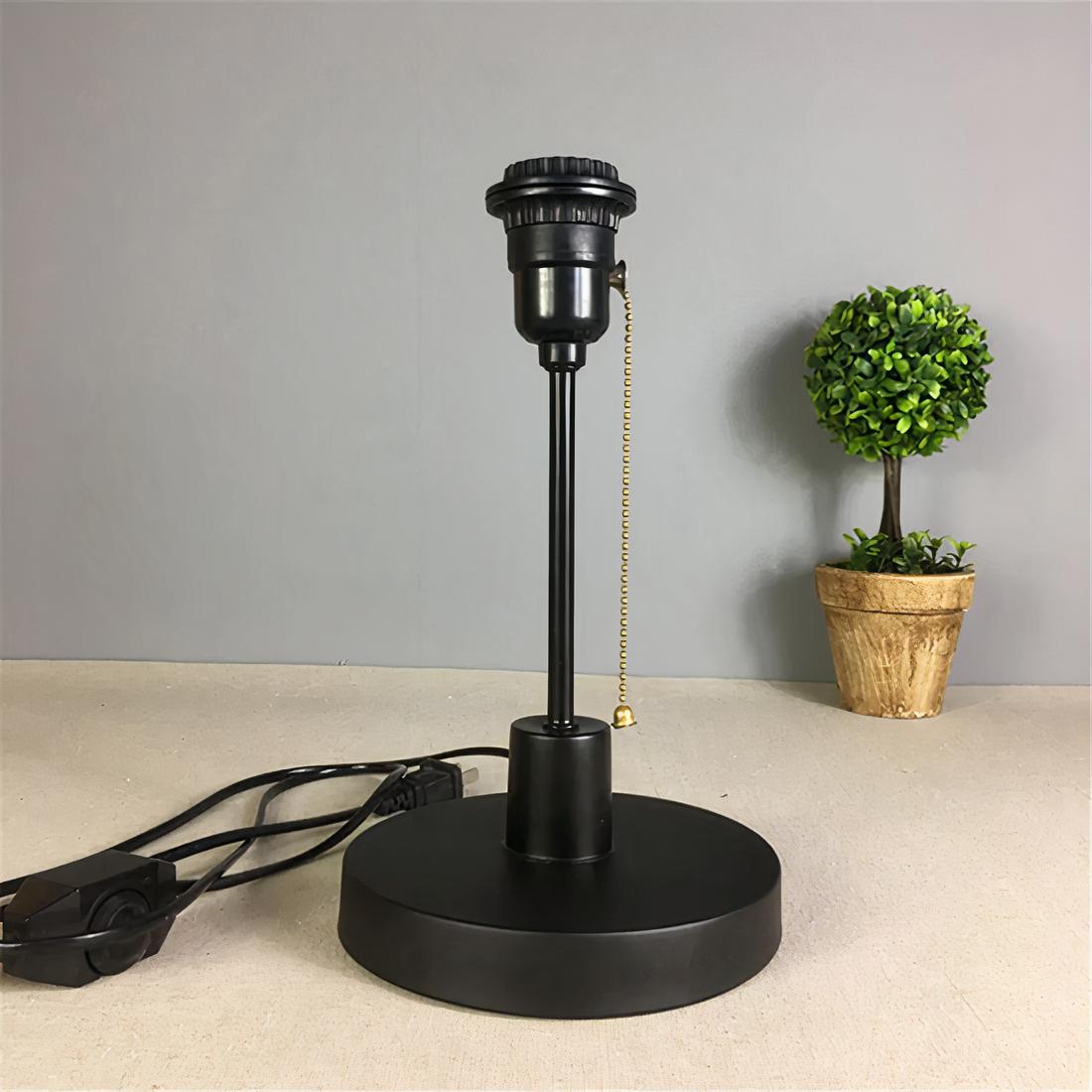 Socle De Lampe De Table Rond Lesté Pour Support De Lampadaire
