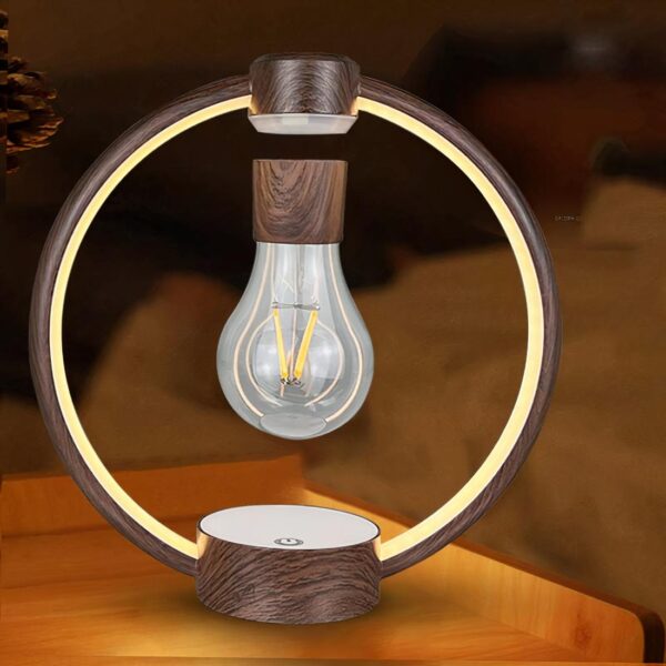 Lampe de chevet magnétique en forme d'ampoule