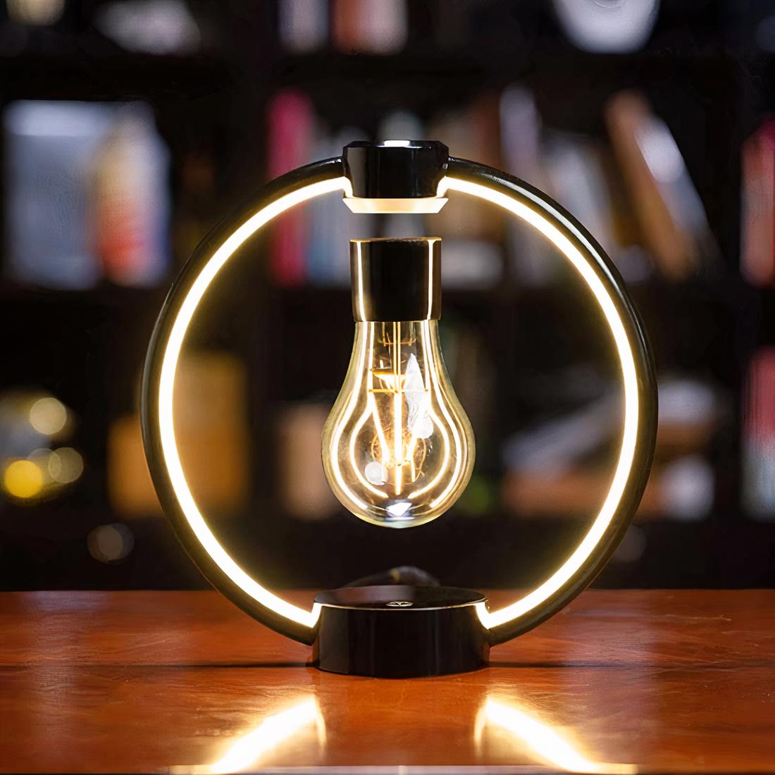 Lampe de chevet magnétique en forme d'ampoule3