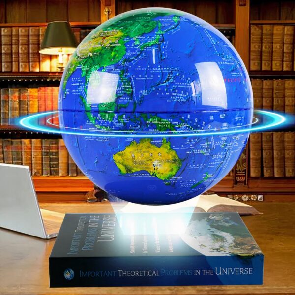 Lampe de chevet en forme de globe terrestre