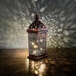 lampe de chevet style lanterne et orientale
