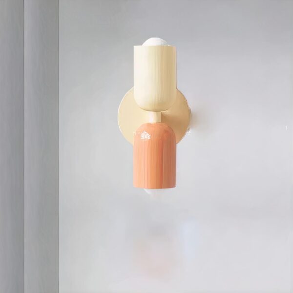 Lampe de chevet scandinave murale à double tête