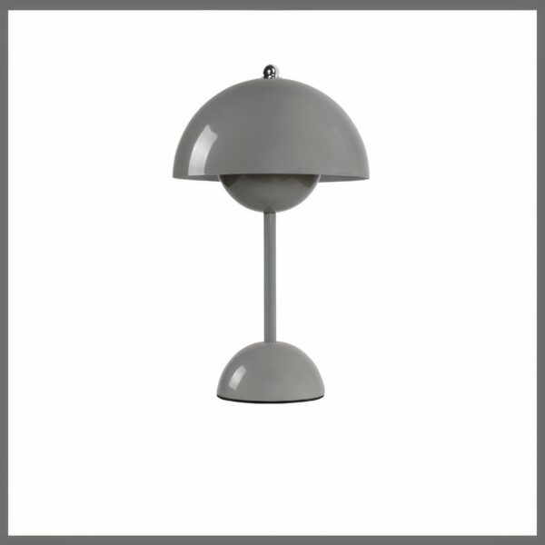 Lampe de chevet colorée rechargeable en forme de champignon