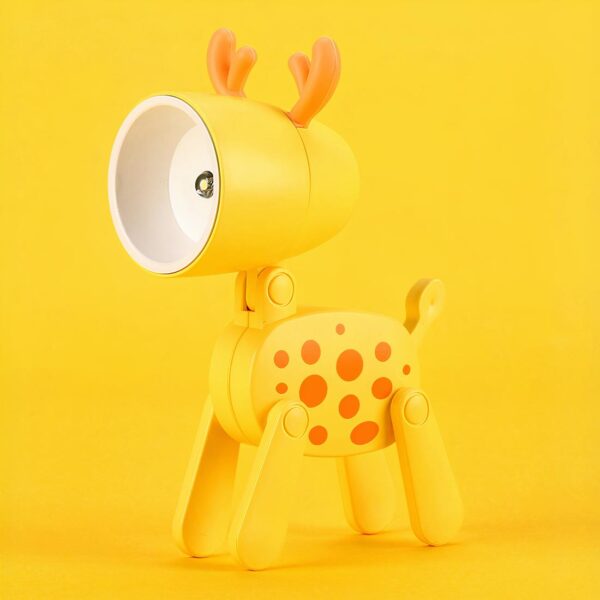 Lampe de chevet à pile mini cerf