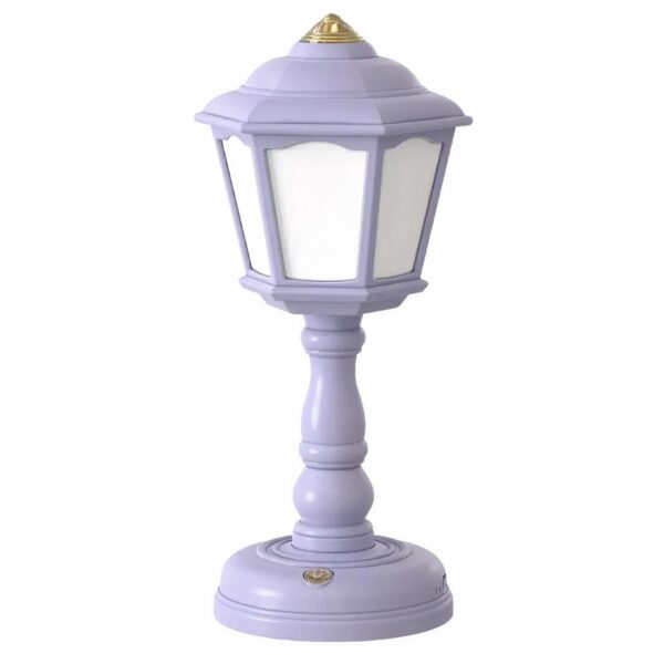 Lampe de chevet sans fil style mini lampadaire