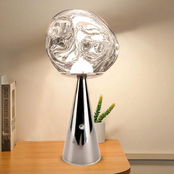 Lampe à lave style nordique