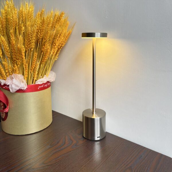 Lampe de chevet sans fil à LED créative rechargeable